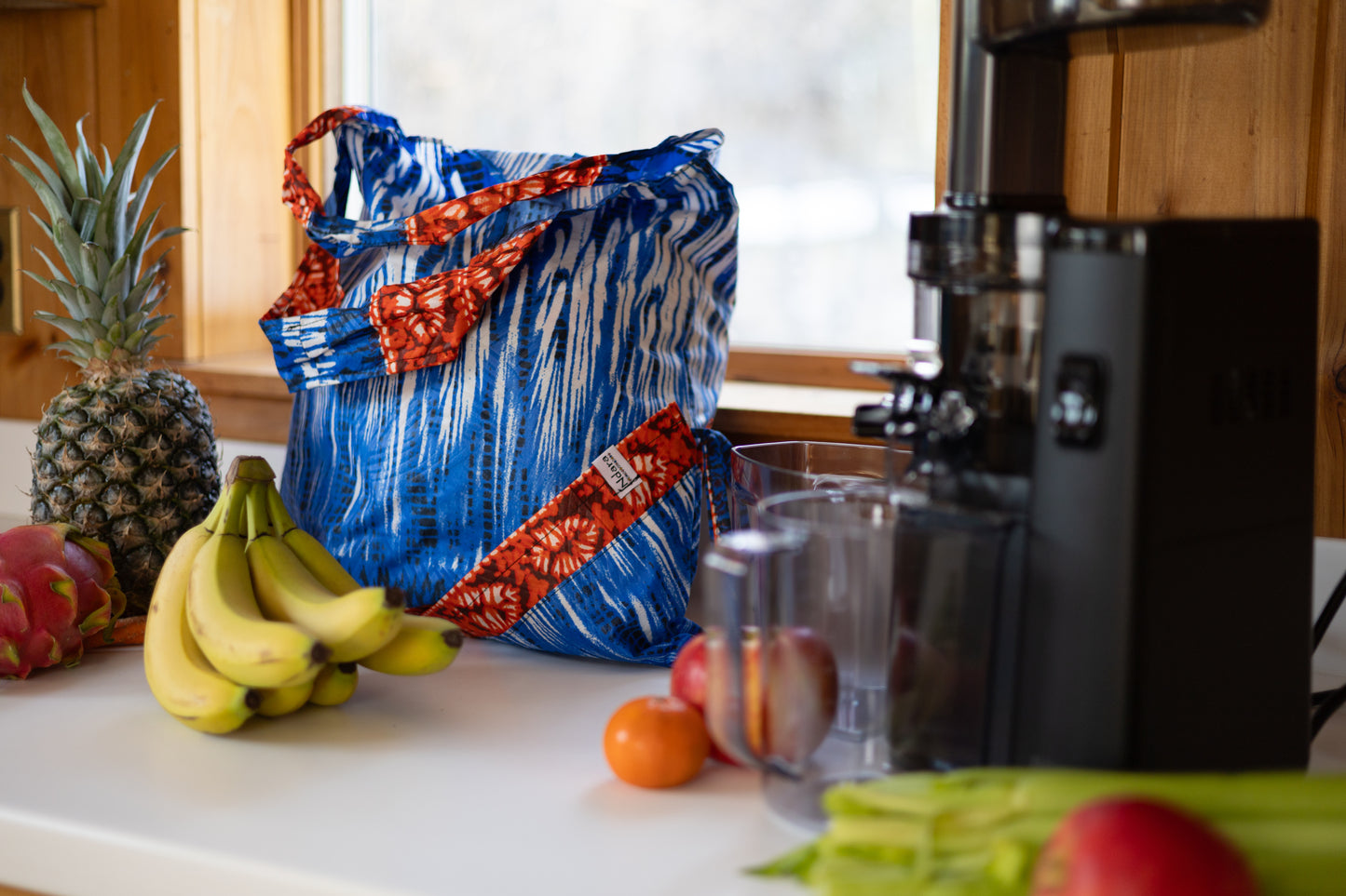 Tie dye tote bag
