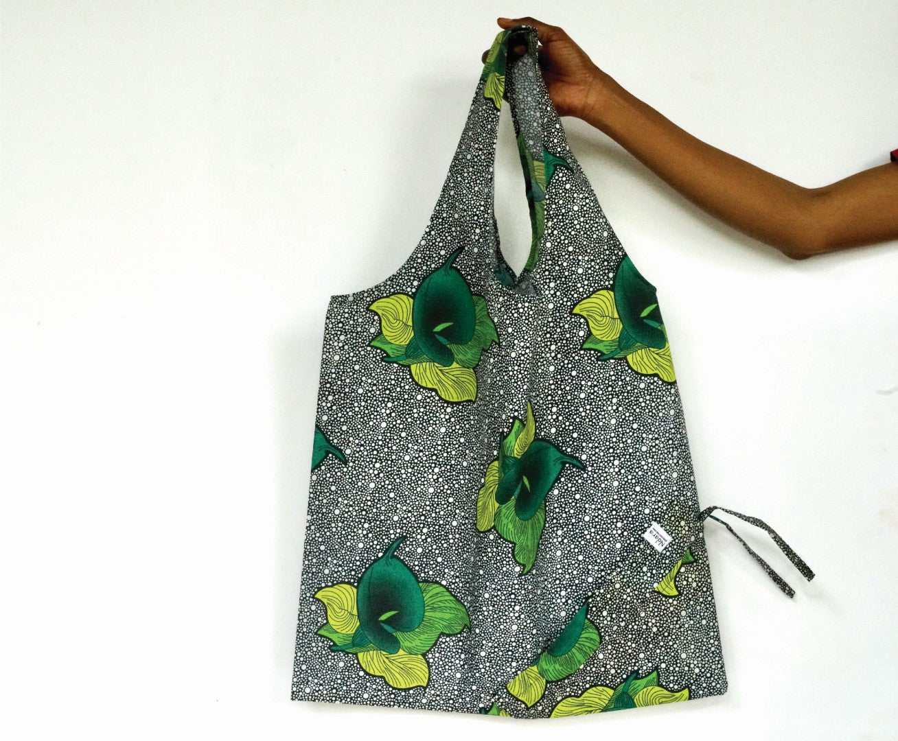 Flower tote bag