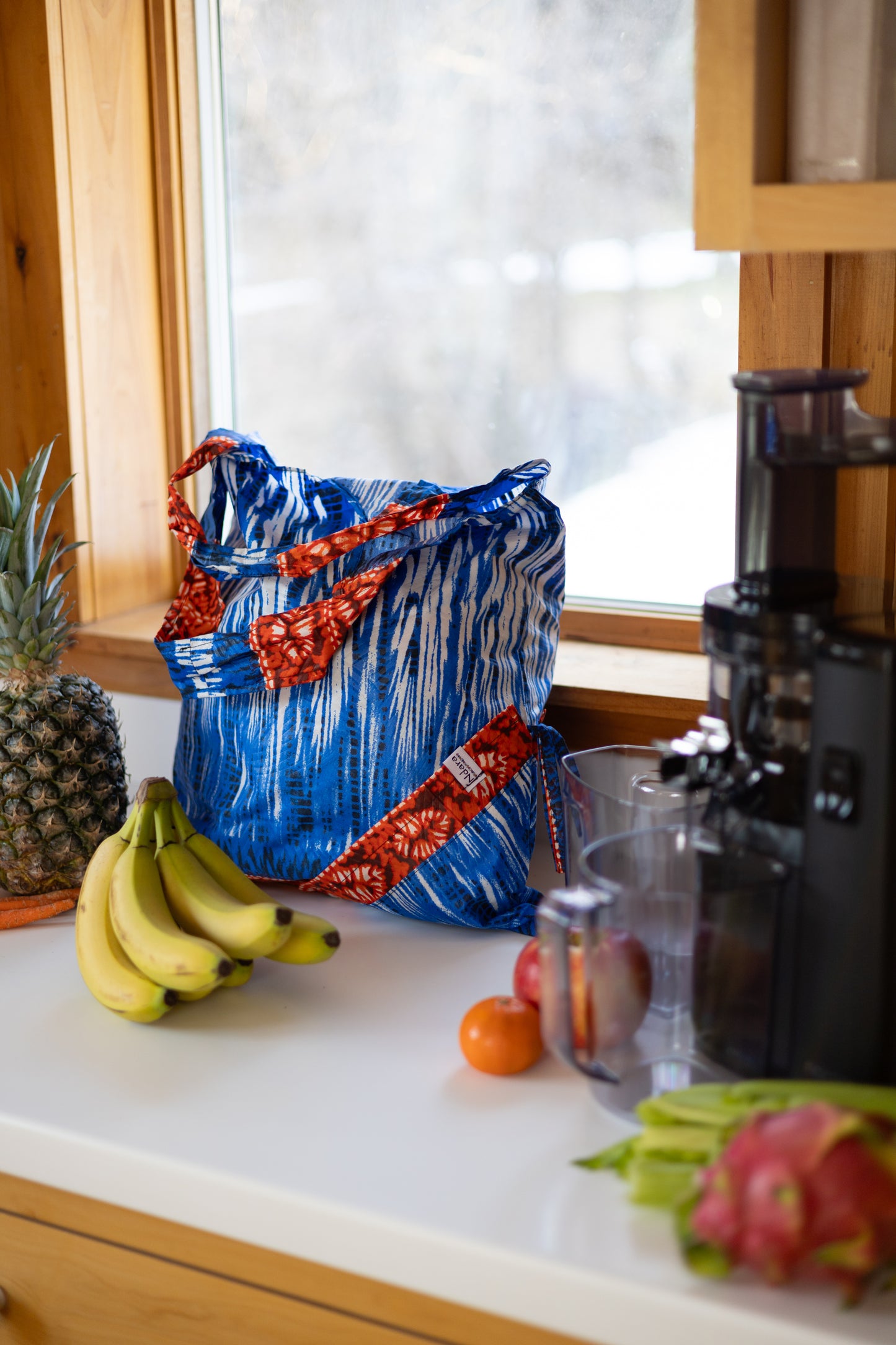 Tie dye tote bag