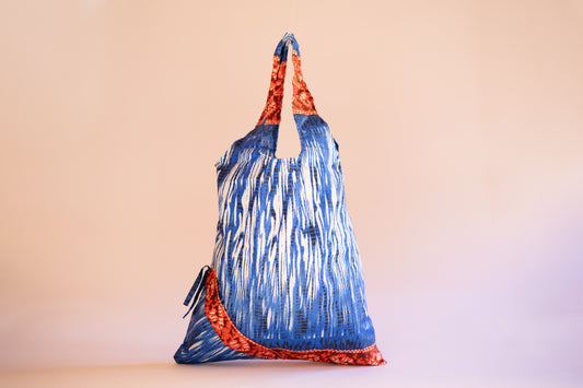 Tie dye tote bag