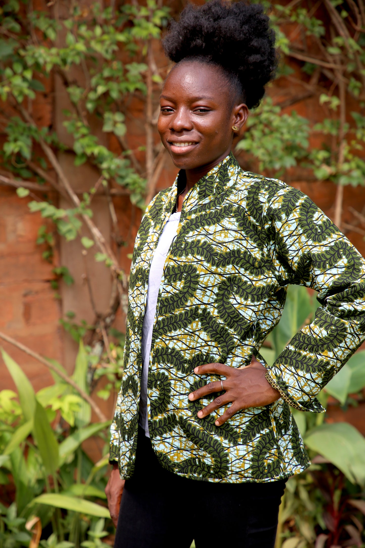 Omega Reversible Jacket in Mustard Leaf