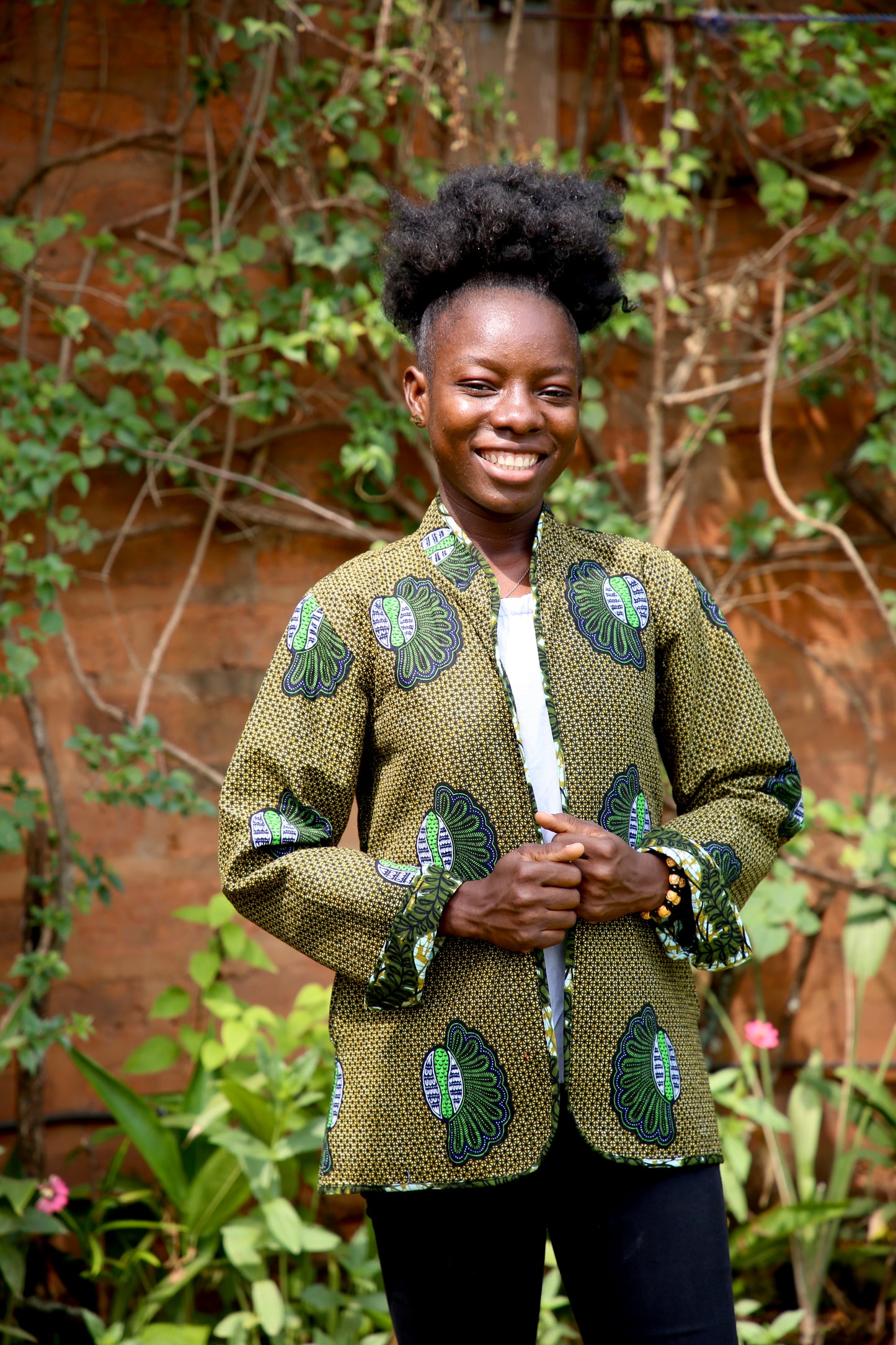 Omega Reversible Jacket in Mustard Leaf