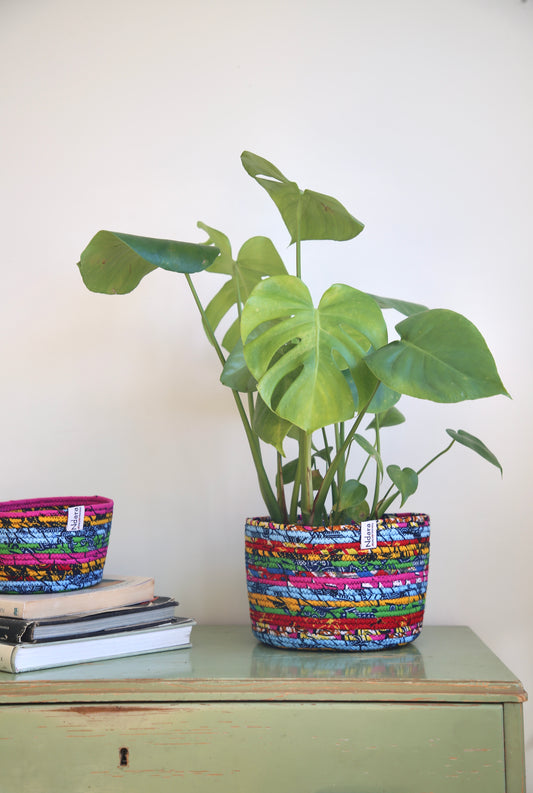 Sanza Rainbow Basket : Large - Medium - Small