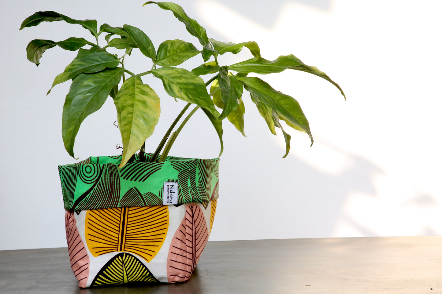 Autumn leaves foldable baskets