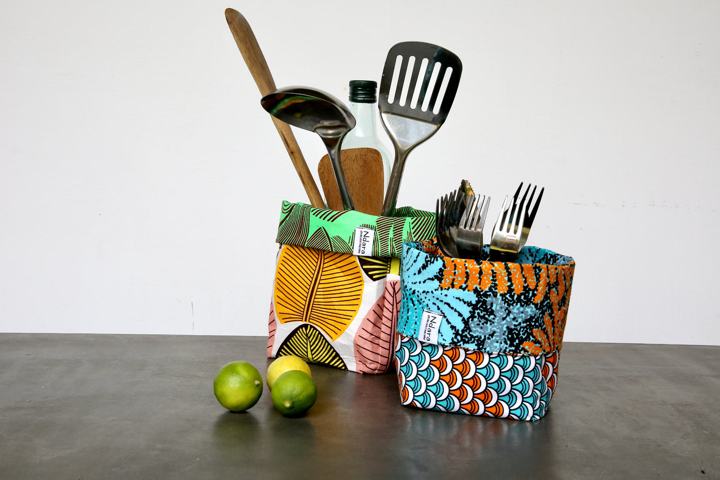 Fern foldable baskets
