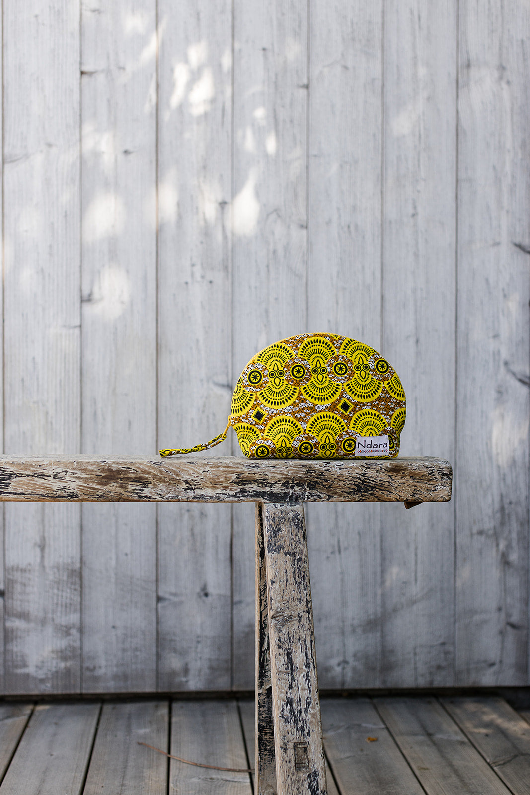 Jocelyne Curve Pouch in Sunshine