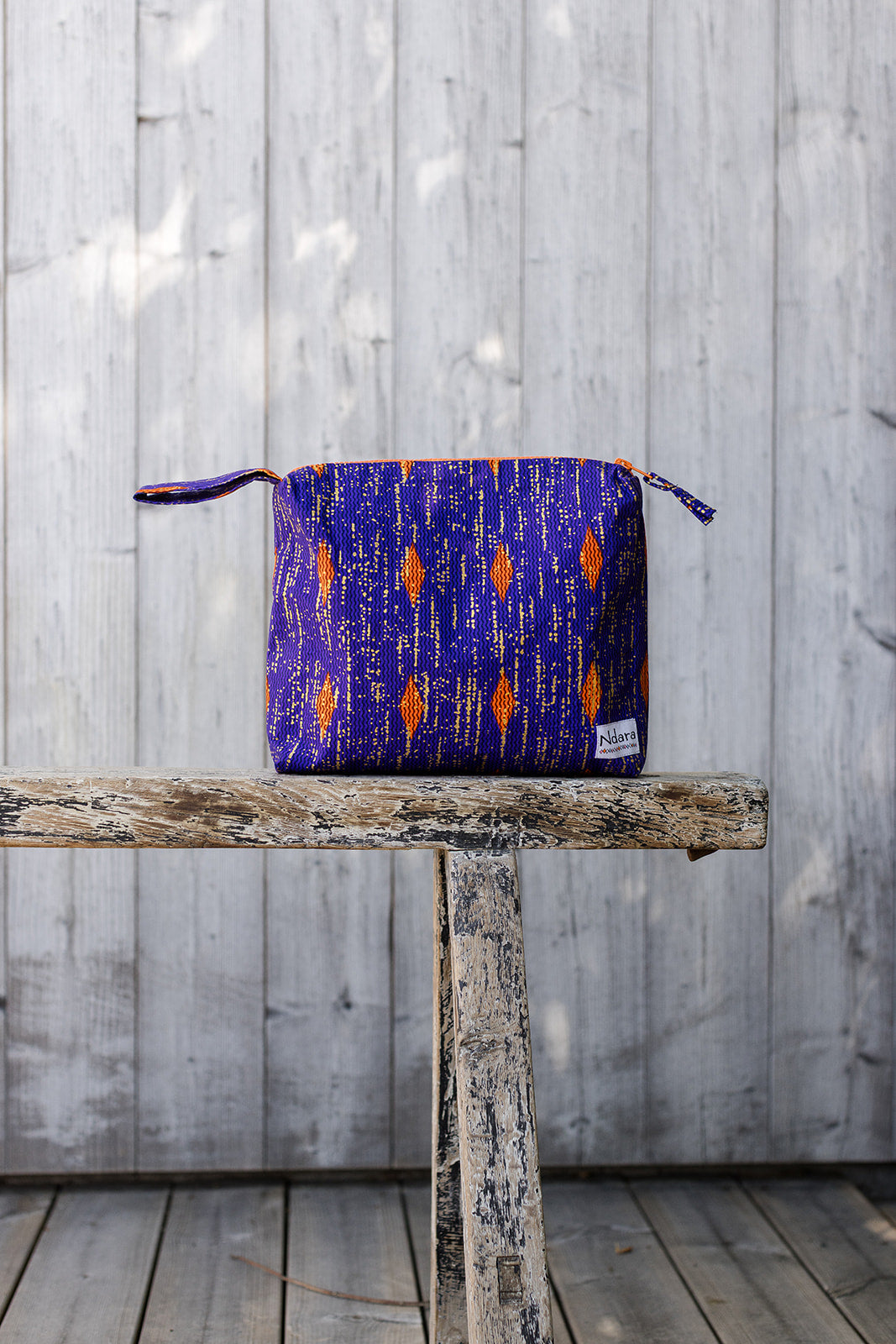 Garnella Zip Pouch in Violet