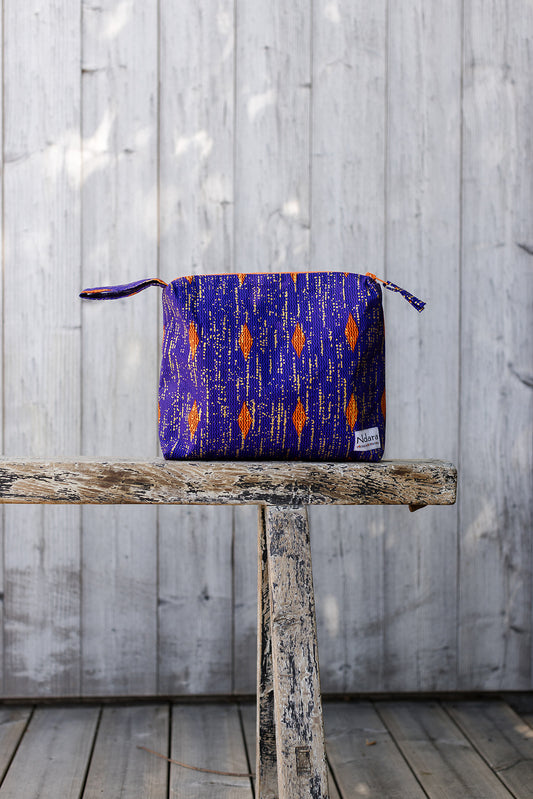 Garnella Zip Pouch in Violet
