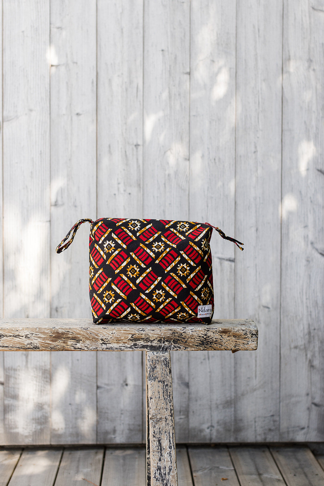 Garnella Zip Pouch in Red Pods
