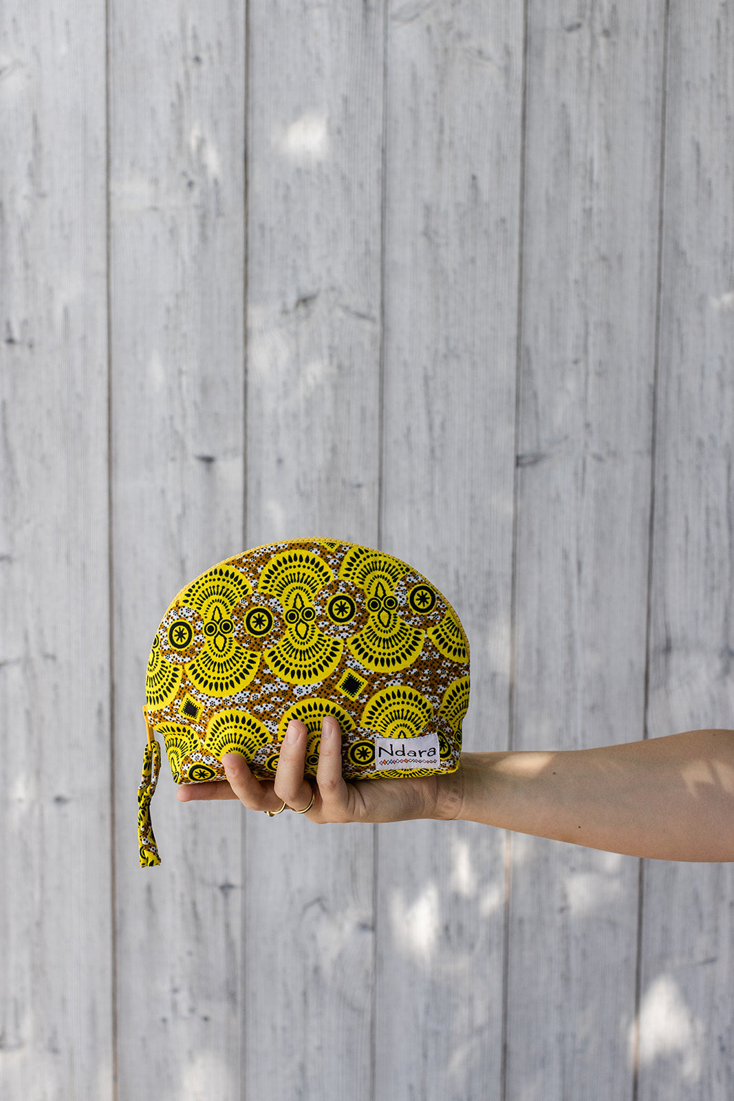 Jocelyne Curve Pouch in Sunshine
