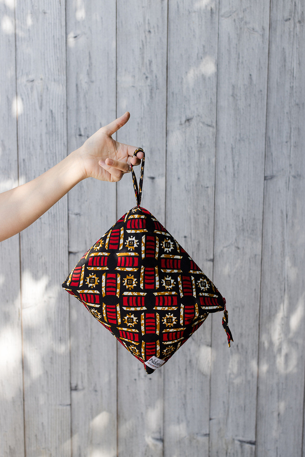 Garnella Zip Pouch in Red Pods