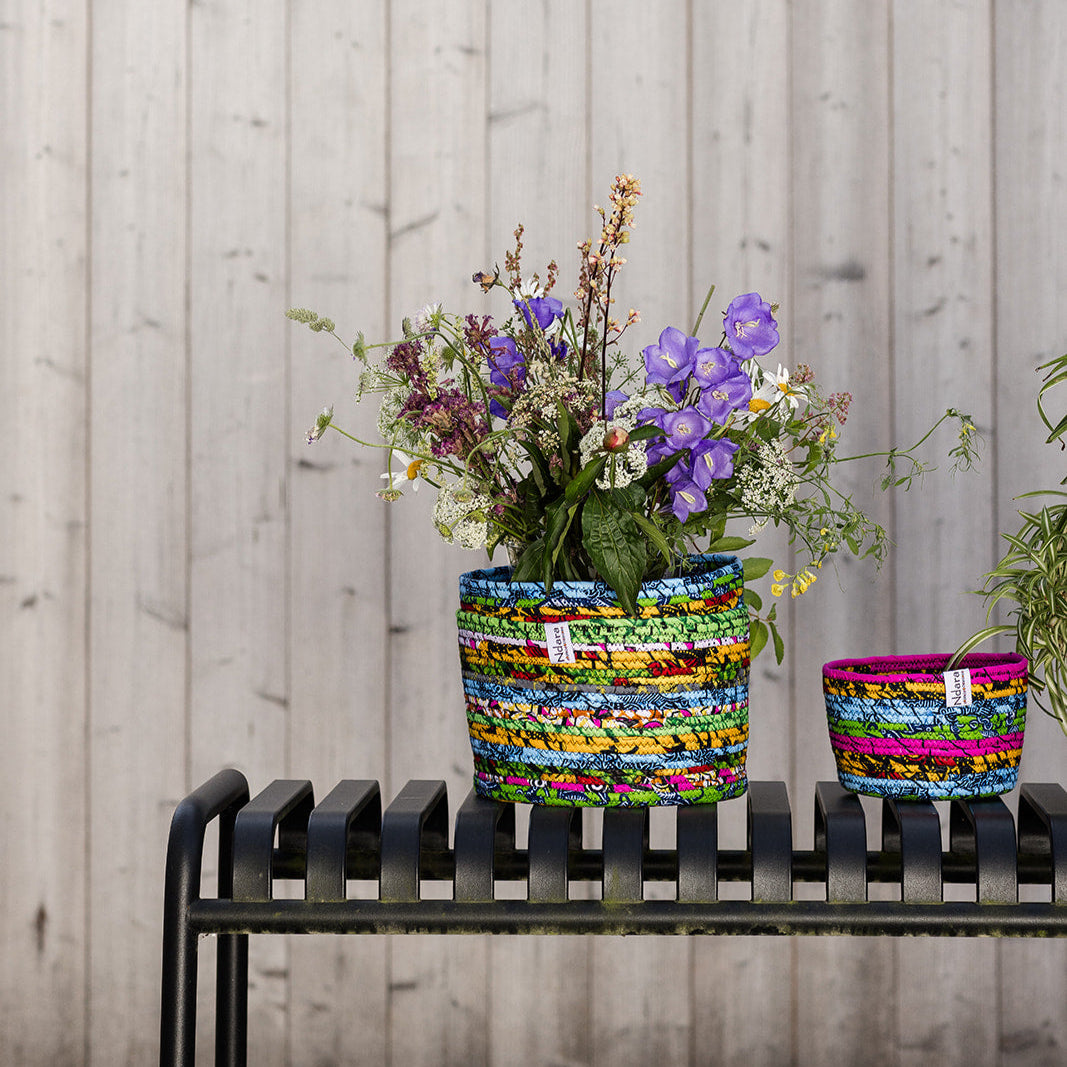 Sanza Rainbow Basket : Large - Medium - Small