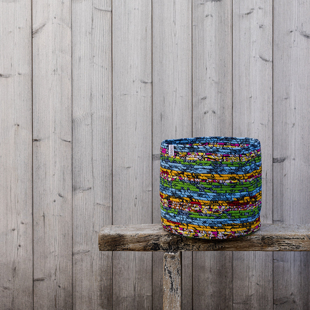 Sanza Rainbow Basket : Large - Medium - Small
