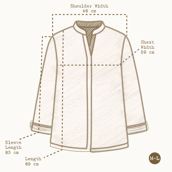 Omega Reversible Jacket in Mauve Hibiscus