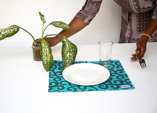Caterpillar placemat