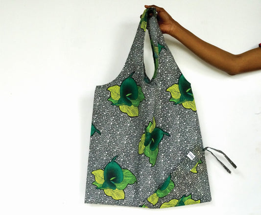 Flower tote bag