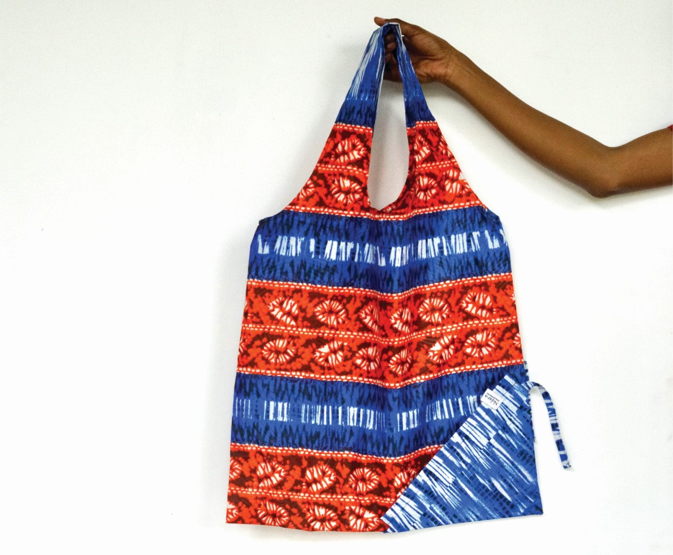 Tie dye tote bag
